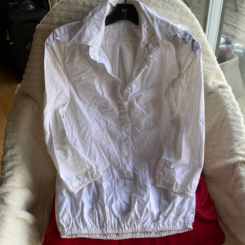 Italian Cotton Stretch Classics Fitted White Shirt